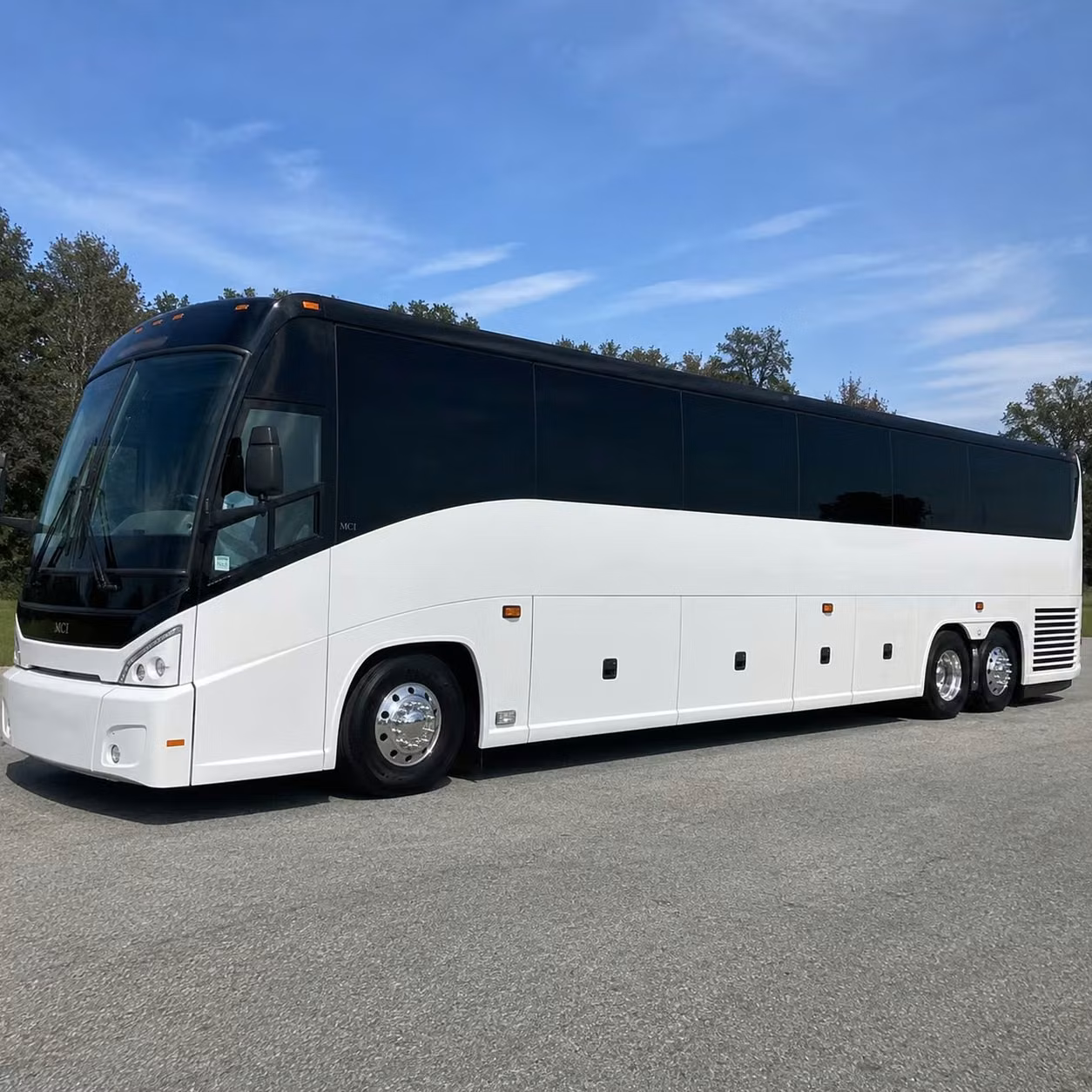56 passenger charter bus