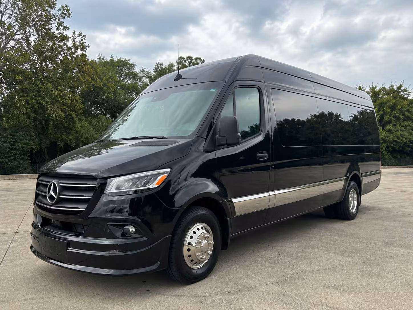 sprinter van with driver